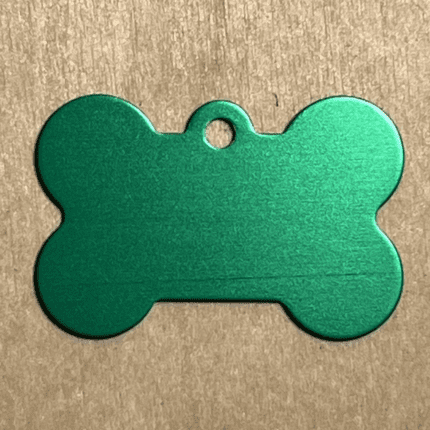 dog tag green